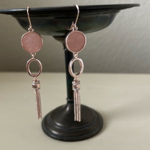 Pink earrings